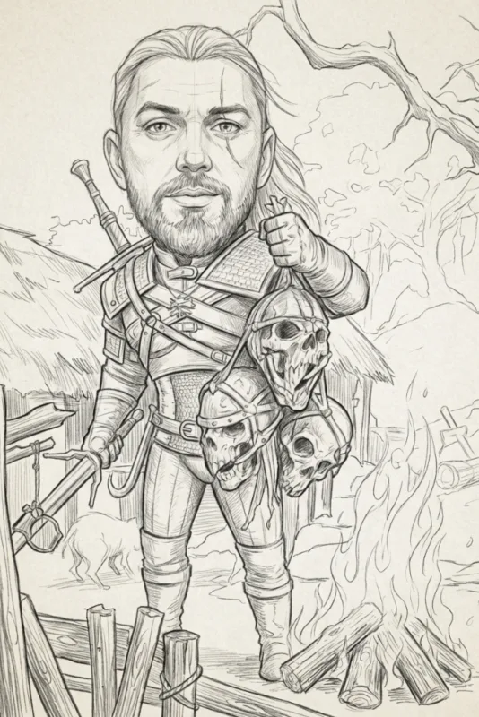 4 1 karikatura <h1 style="text-align: center;"><strong>[title text="PERSONALIZIRANA PORTRETNA KARIKATURA" style="center"]</strong></h1> <ul> <li>Ročno delo</li> <li>Karikatura izdelana popolnoma po vaših zahtevah</li> <li>Hitra izdelava že v 2 - 7 delovnih dneh</li> <li>Popolno darilo za vsakogar</li> <li>Popolna svoboda pri ustvarjanju. Naj domišljija nima meja.</li> <li>Prerisujemo s fotografij ter na podlagi vaših navodil. Pošljite nam svoje ideje.</li> </ul> [message_box bg] <strong>Najbolj unikatno darilo, ki ga lahko podarite svojim najbližjim. Čustven odziv bo neprecenljiv! </strong>[/message_box] &nbsp;