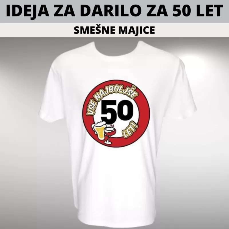 DARILO ZA 50 LET - smešne majice