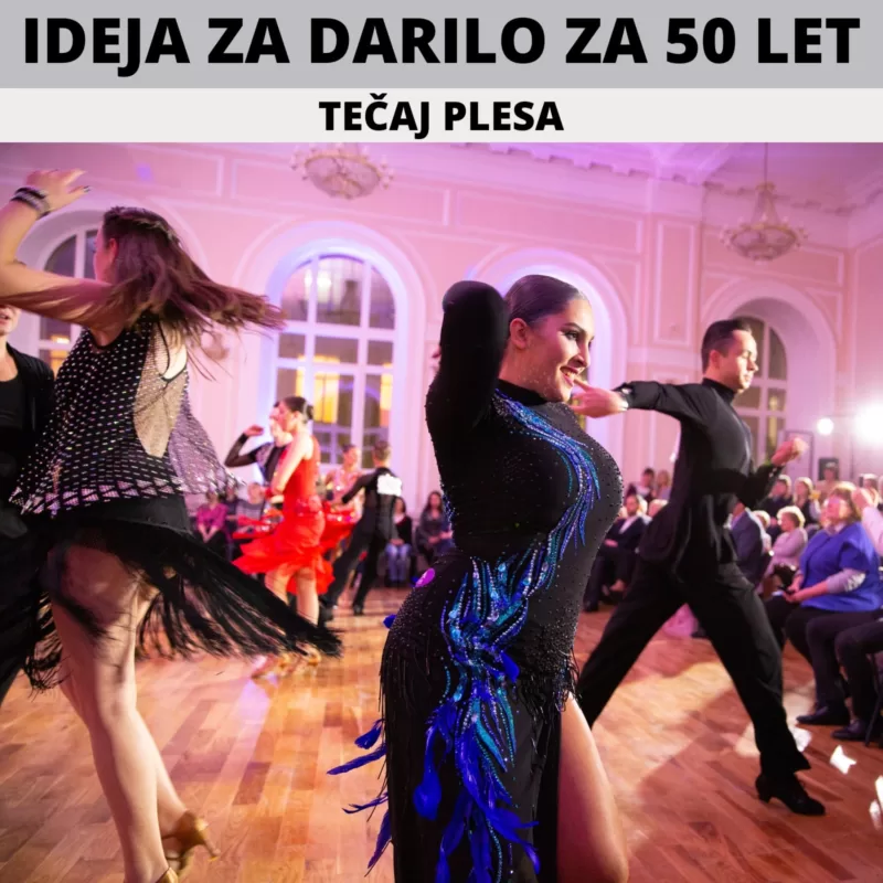 DARILO ZA 50 LET - tečaj plesa