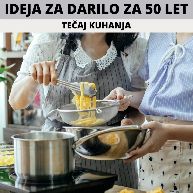 DARILO ZA 50 LET - tečaj kuhanja